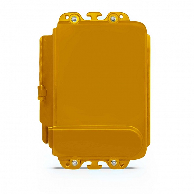 Двусторонний пластиковый чехол для DUSLATE mini (оранжевый)