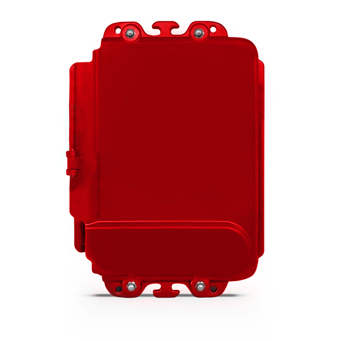 Double-sided plastic case for DUSLATE mini (red)