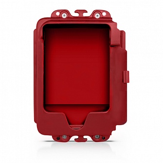 Двусторонний пластиковый чехол для DUSLATE mini (красный)